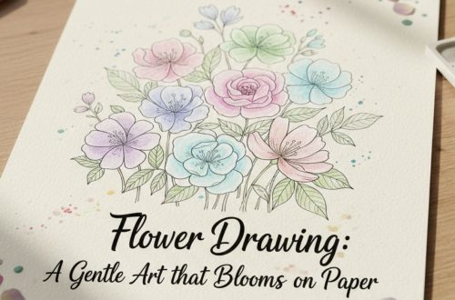 Flower Drawing: A Gentle Art that Blooms on Paper