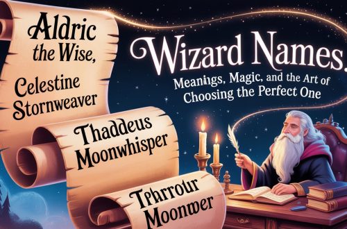 Wizard Names: Meanings, Magic, and the Art of Choosing the Perfect One