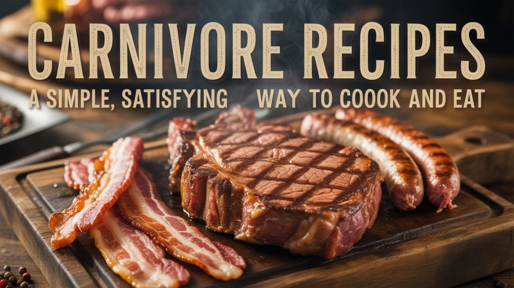 Carnivore Recipes: A Simple, Satisfying Way to Cook and Eat