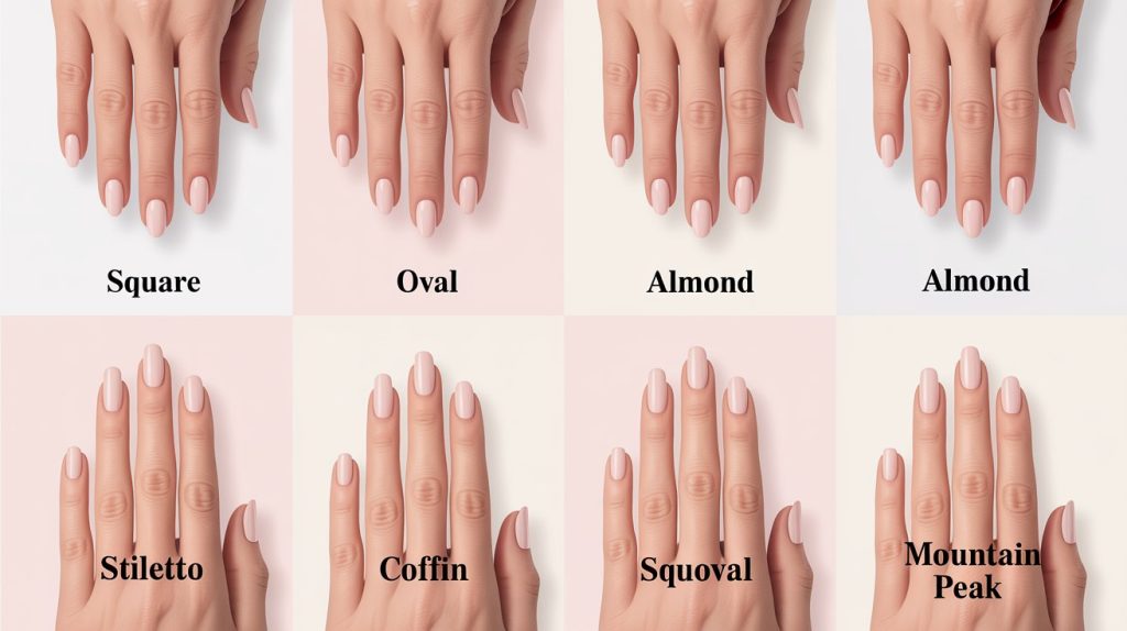 Nail Shape Chart: A Complete Guide to Choosing the Perfect Nail Shape
