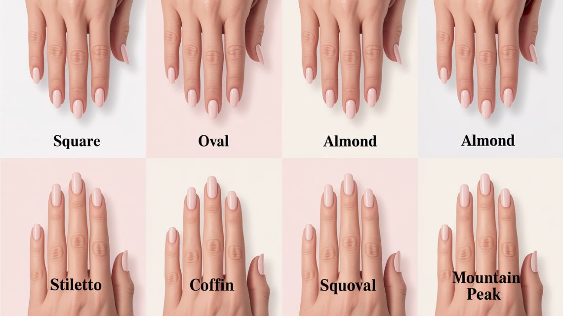 Nail Shape Chart: A Complete Guide to Choosing the Perfect Nail Shape