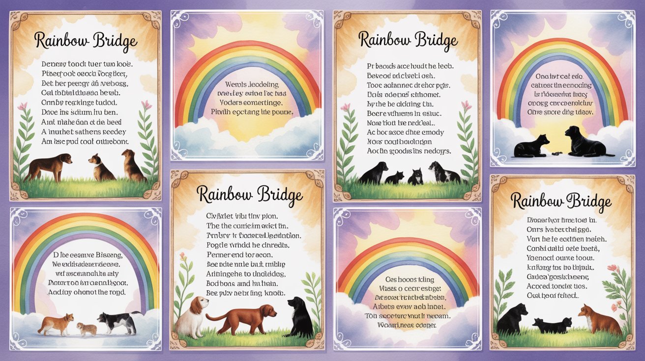rainbow bridge poem