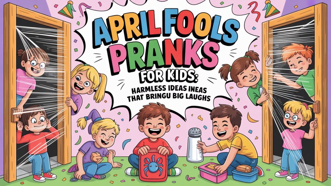 April Fools Pranks for Kids: Harmless Ideas That Bring Big Laughs