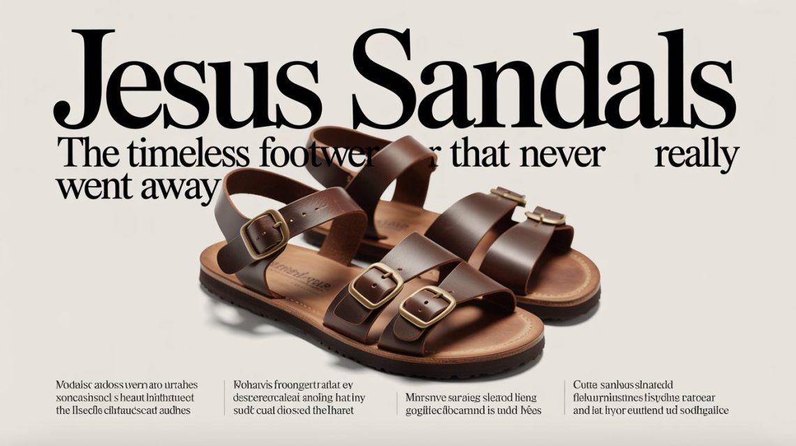 Jesus Sandals: The Timeless Footwear That Never Really Went Away