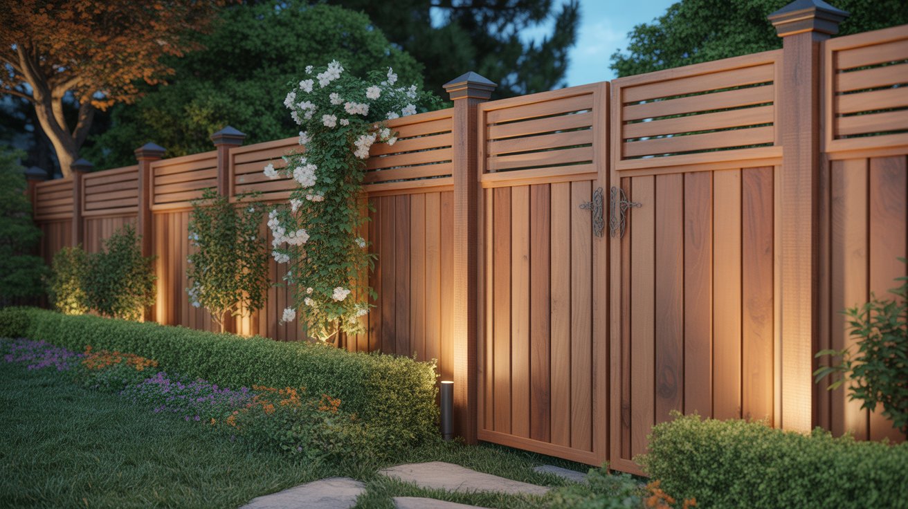  modern horizontal fence