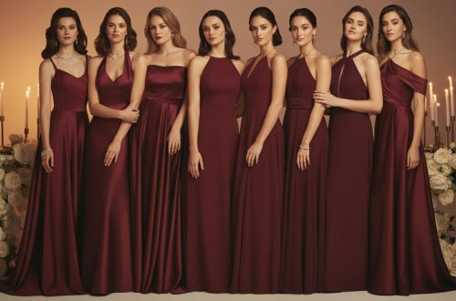 Burgundy Bridesmaid Dresses: A Timeless Choice for Elegant Weddings
