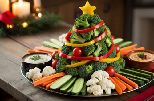 Christmas Veggie Tray: A Festive, Fresh, and Fun Holiday Centerpiece