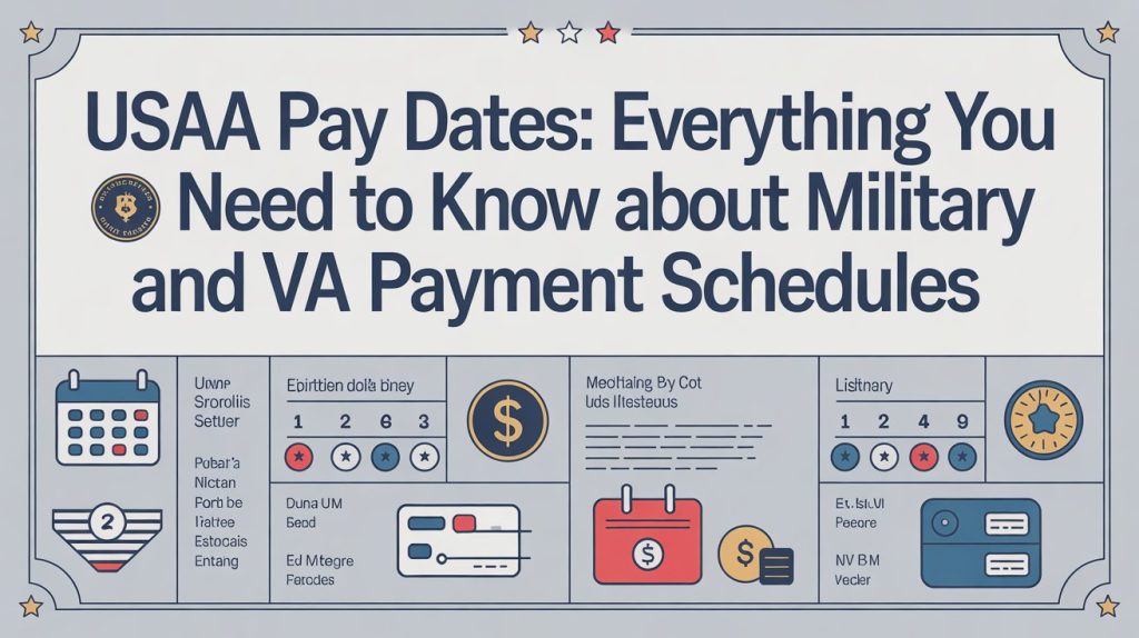 USAA Pay Dates: Everything You Need to Know About Military and VA Payment Schedules