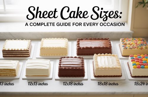 Sheet Cake Sizes: A Complete Guide for Every Occasion