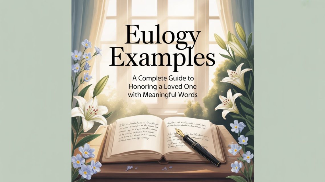 Eulogy Examples: A Complete Guide to Honoring a Loved One with Meaningful Words